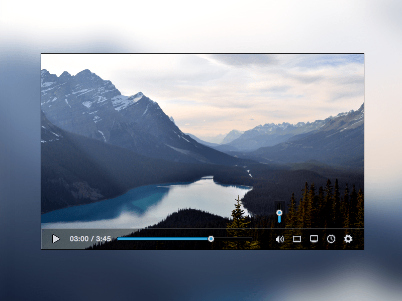 Youtube Video Player Concept Sketch Resource Sketch Ui Kits