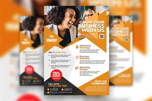 Infographic Digital Marketing Agency Flyer Templates