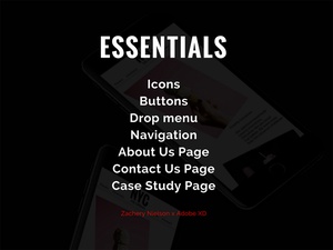 Adobe XD Agency UI Kit