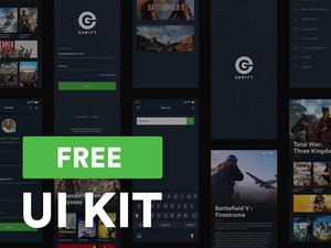 Game UI Kit - Adobe XD