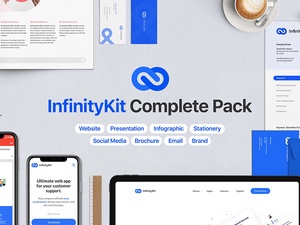 Pack de conception de marque d'entreprise - Infinitykit