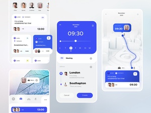 Calender Appointment App UI