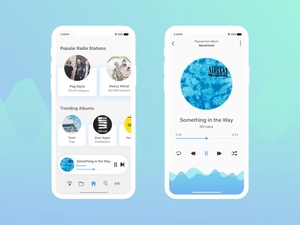 Music App XD Concept