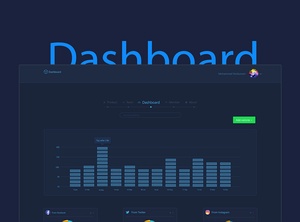 Dashboard UI Design Made With Adobe XD