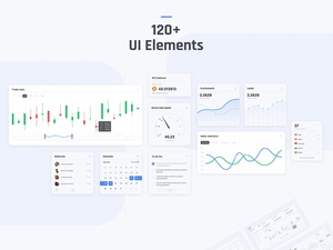 Dashboard UI Kit For XD