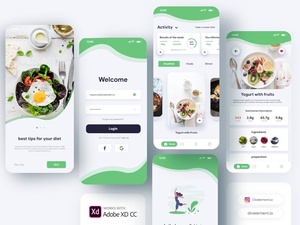 Diet App Concept