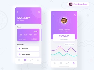 Financial App UI Design