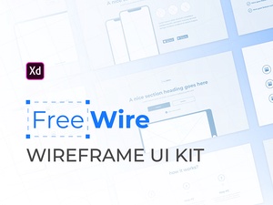 Adobe XD Wireframeキット