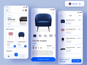 Furniture E-commerce App Design