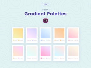 Cool Gradients Set for Adobe XD