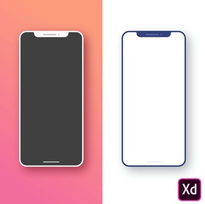 iPhone X Mockup For XD