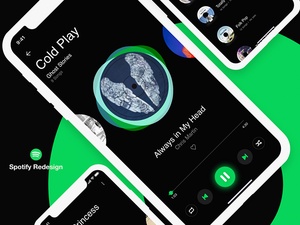 Spotify App Redesign Concept