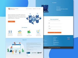 Software Business Website Template
