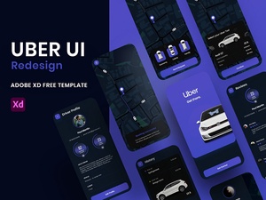 Uber App Redesign -Konzept