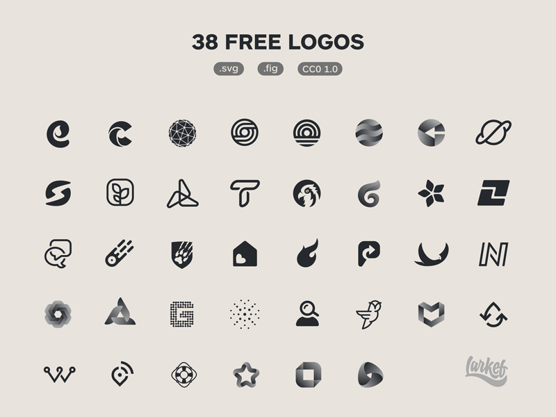 38 Free Logos - Free Figma Resources - Download Sketch Resource