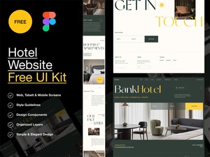 Hotel Website Template Kit