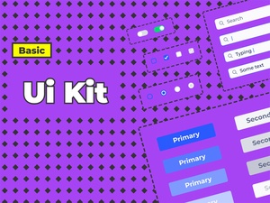 Basic UI Kit for Figma