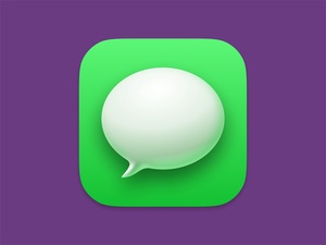 Icône de messages de macOS Big Sur