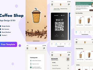 Coffee Shop App UI