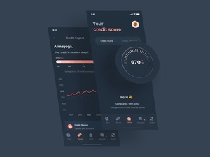 Credit Score App UI