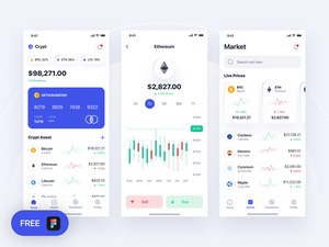 Crypto Trading Platform UI
