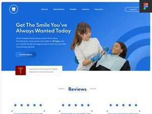 Dentist Website Template