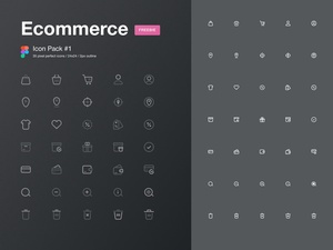 E-commerce Icons Pack for Figma