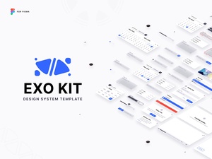 Система проектирования для фигмы - EXO