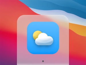 Wetter -App -Symbolkonzept