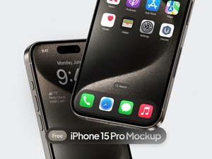 iPhone 15 Proモックアップ