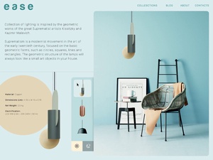 Lamp Shop Website Template