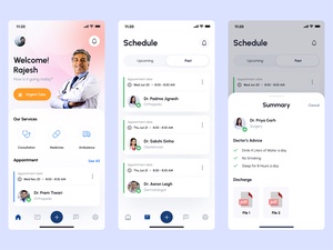 Medical Appointment App UI
