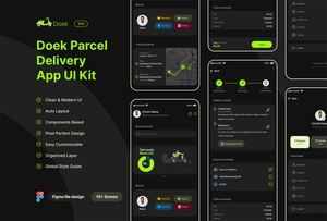Paket -Liefer -App -Kit
