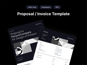 Proposal and Invoice Template
