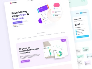 Banking Service Website Template (Qikloan)