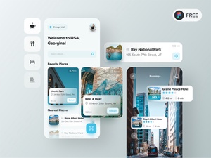 Travel AR App Concept