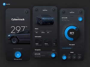 Tesla Smart App Concept