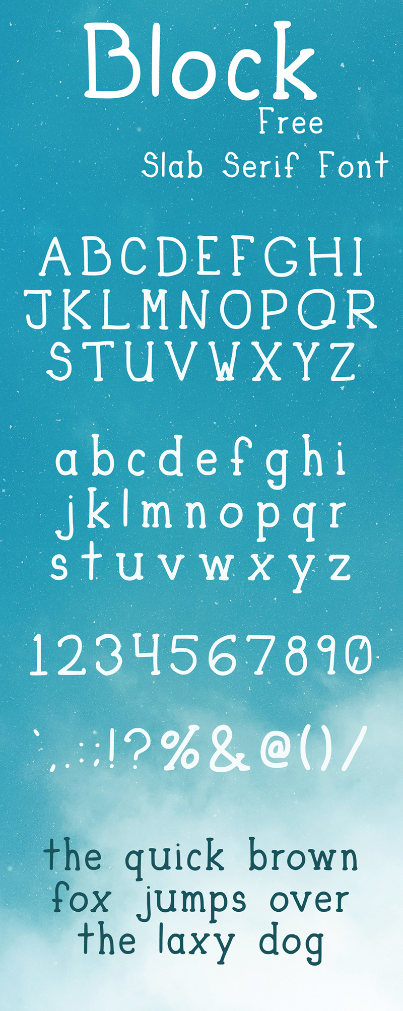 Block Font Free Fonts Download Sketch Resource