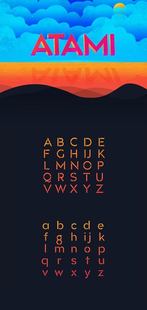 Atami Font – Free Typeface