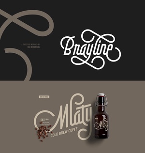 Fuente de Brayline - Tyeoline Typeface