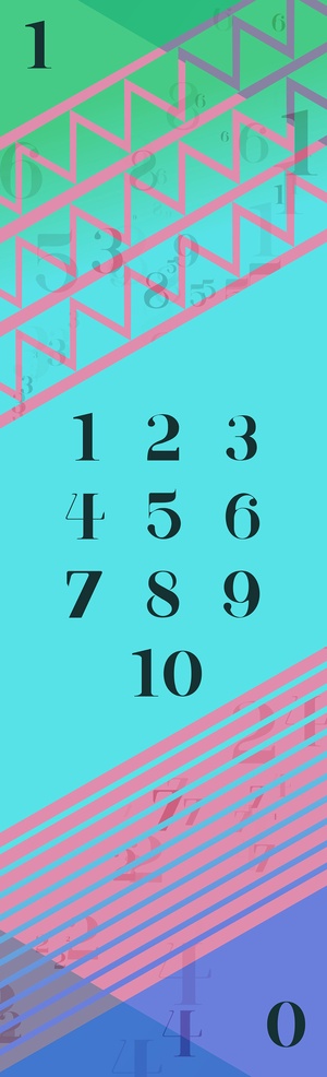 Chien Font – Number Only Typeface