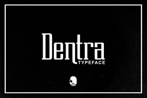 Dentra Font Typeface