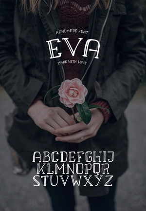 Eva Handmade Font