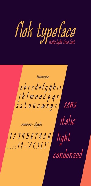 Flok Font – Free Typeface