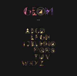 GEOM Font – Display Typeface