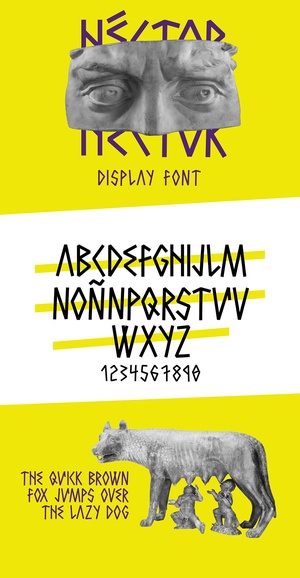 Шрифт Héctor - бесплатная типография