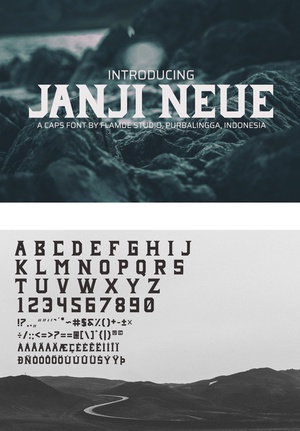 Janji Neue Font