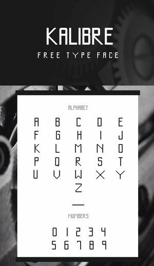 Kalibre Font – Free Typeface