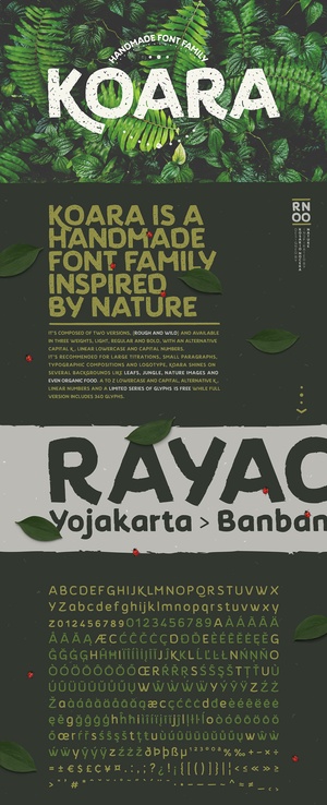 Koara Font – Free Type Family
