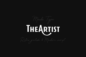 MADE TheArtist – Free Font for Personal Use